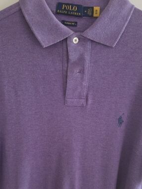 Polo by Ralph Lauren Lavender Classic Fit Men’s Polo